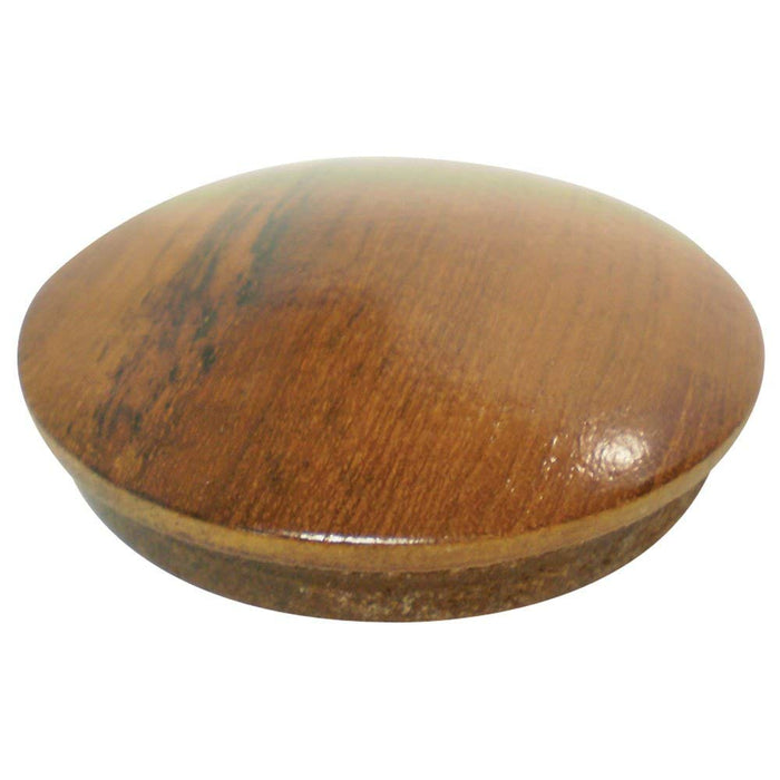 Seachoice 28561 Replacement Teak Center Cap for Steering Wheel Fits 28551, 28581
