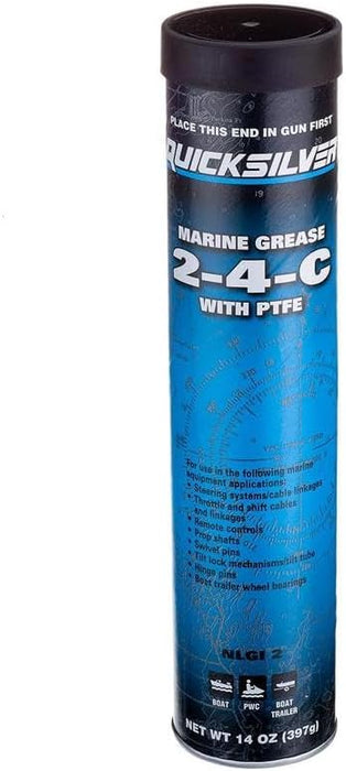Mercury 8M0190469 Lubricante marino multiusos 2-4-C con Ptpe 14 oz