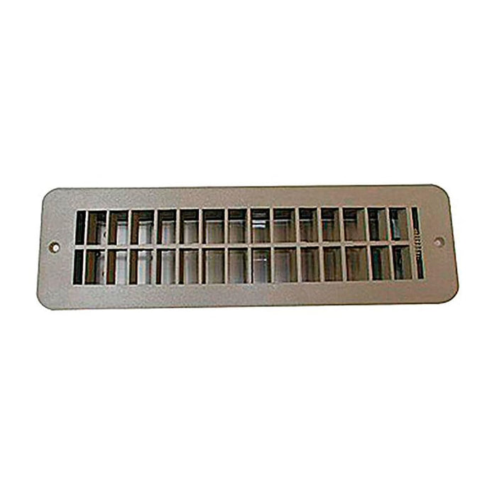 RV Designer H860 Plastic Floor Register, Dampered, Tan
