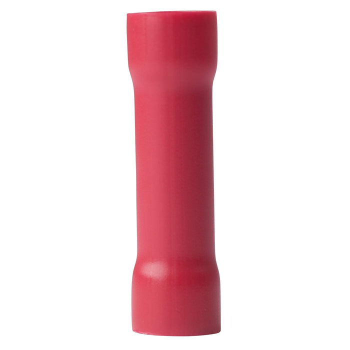 Ancor 210130 Marine Grade Vinyl Butt Connectors, 22-18 Wire, Red, 25/Pk
