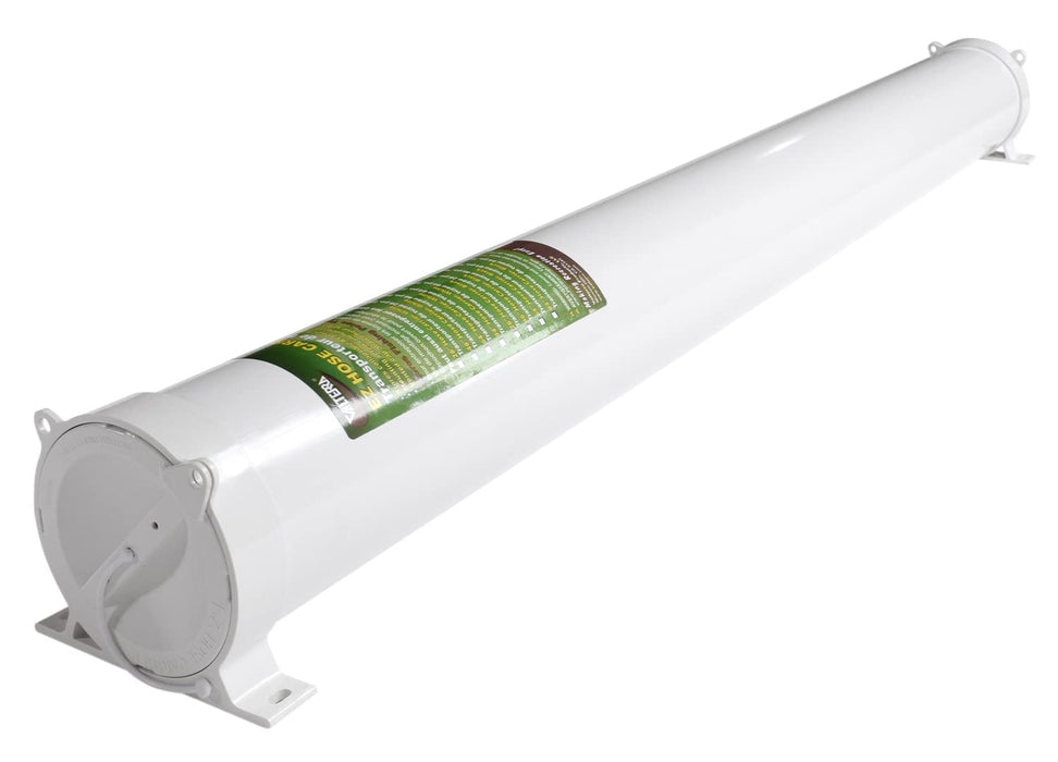 Valterra A04-0151 ABS Plastic EZ RV Hose Carrier w/Interlocking Cap, 46", White