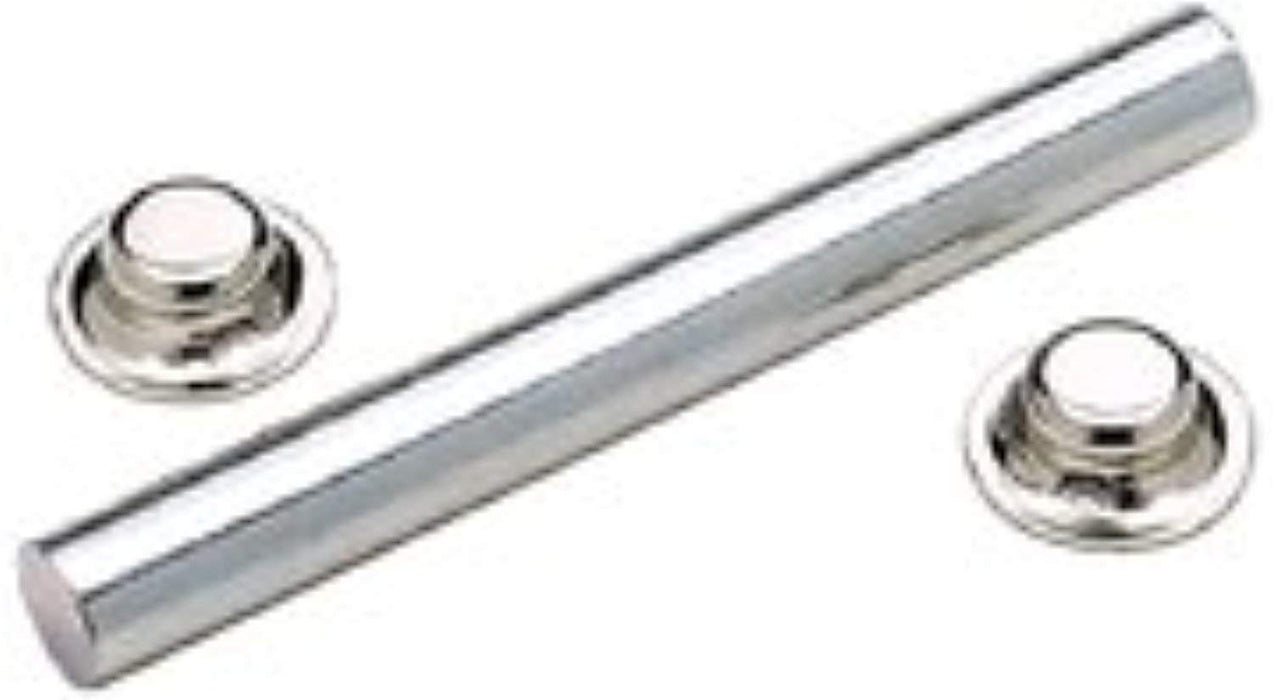 Seachoice 55741 Zinc Plated Steel Roller Shaft Includes 2 Pal Nuts