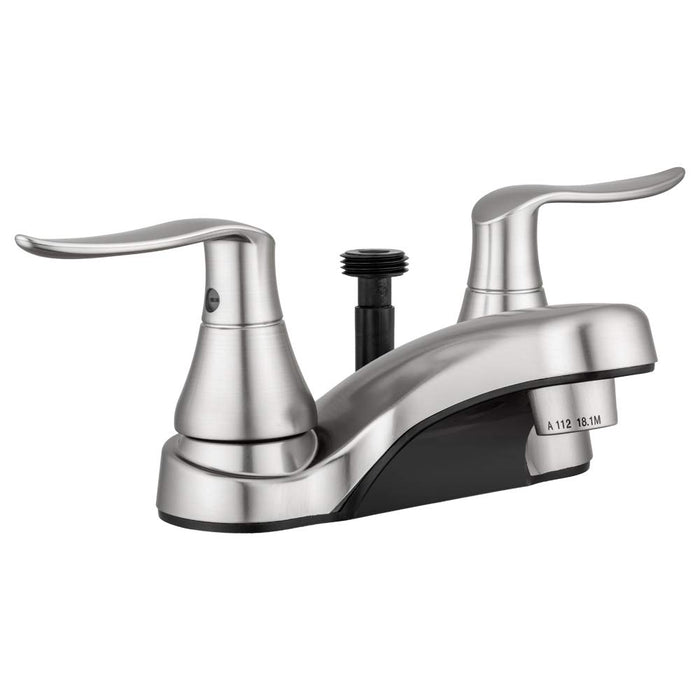 Dura Faucet DF-PL720LH-SN Elegant Lavatory Faucet W/ Diverter, Satin Nickel