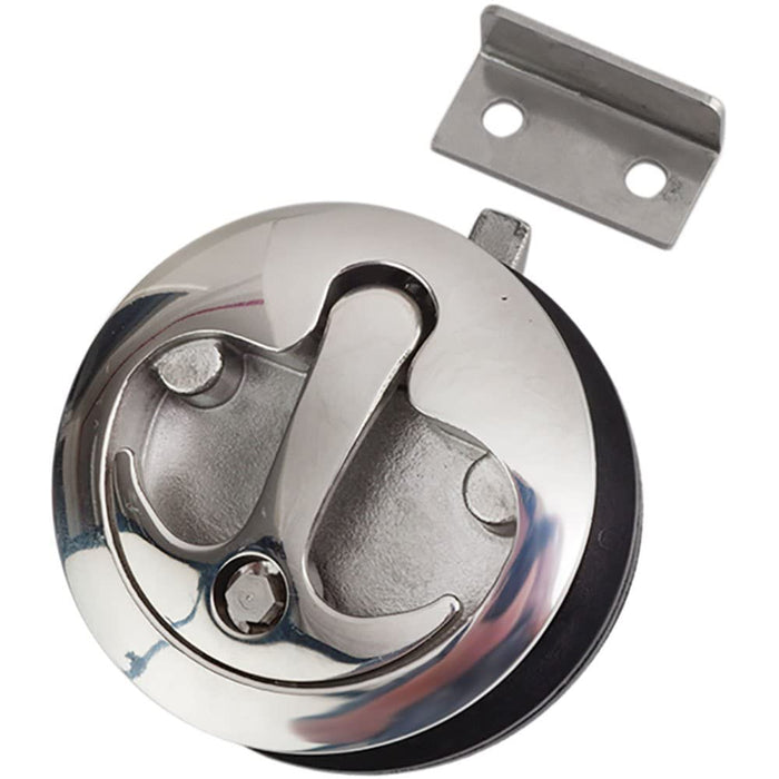 Sea Dog 221972 SeaDog T-Handle Slam Latch, Investment Cast 316 Stainless, 1/8" Fastener, 2" Diameter