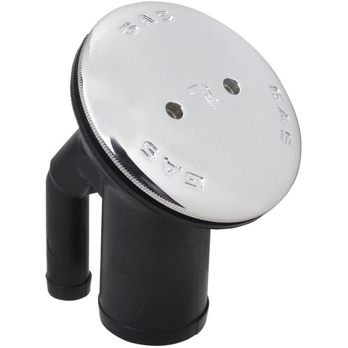 Perko 0540G00CHR Combination Gas Fill & Tank Vent w/Angled Neck