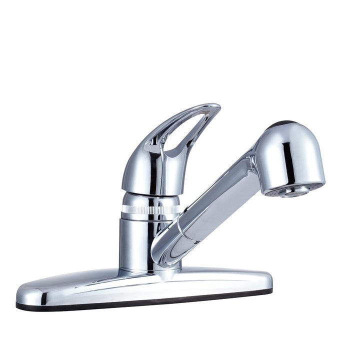 Dura Faucet DF-PK100-CP Non-Metallic Pull-Out Kitchen Faucet, Chrome