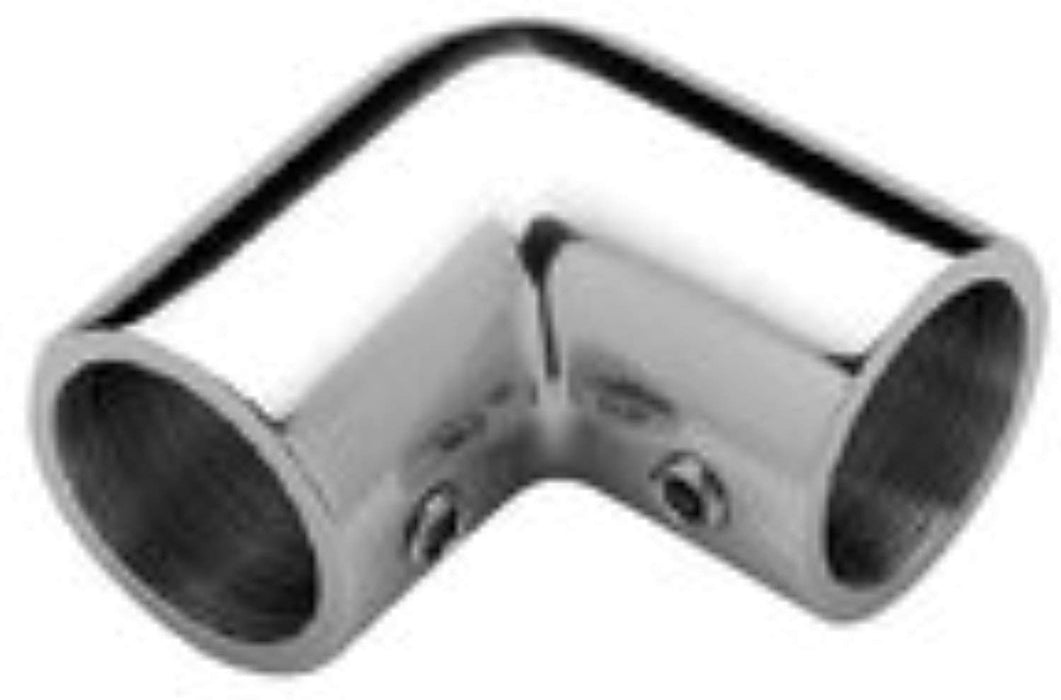 Seachoice 38421 90 Degree Stainless Steel Bow Elbow For 7/8" OD Tubing