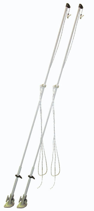 Dock Edge DE3800F Dock-Side Premium Mooring Whips (2/Box)