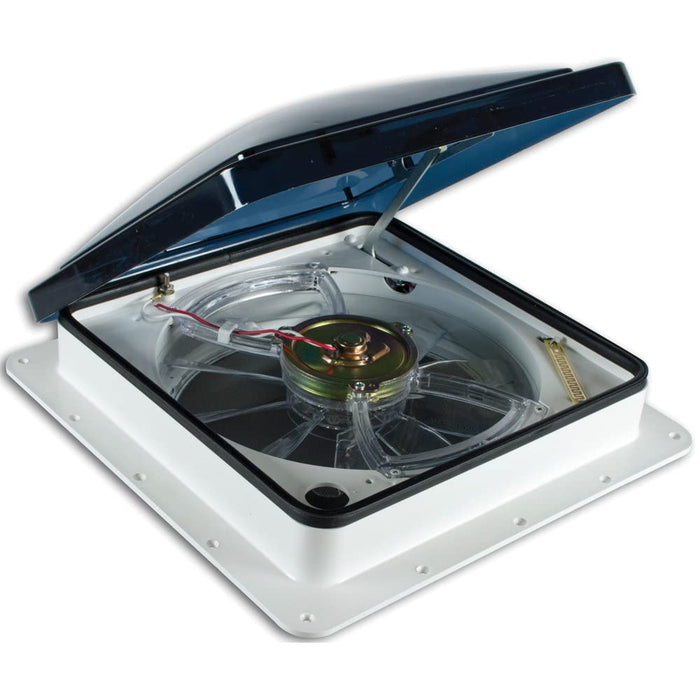 Fan-Tastic Vent 9108870059 803350, Polar White Garnish w/Smoke Dome