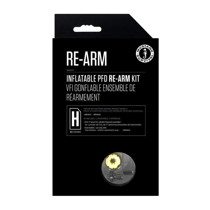 Mustang Survival MA4031-0-0 Mustang Re-Arm Kit H 17g Automatic/Manual