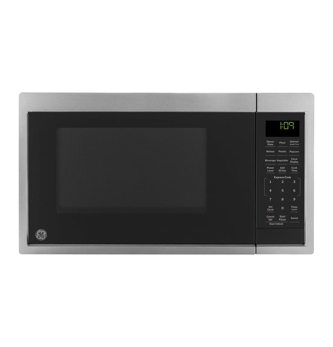 GE Appliances GCBK09N1WSS 0.9 Cu. Ft. Capacity Built-In Microwave Oven, Stainless