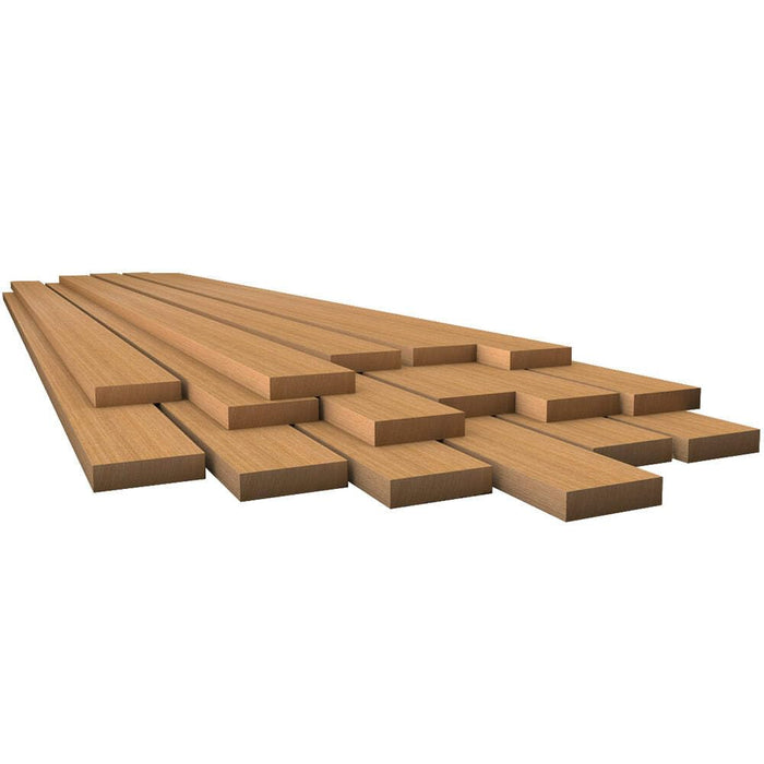 Whitecap 60811 Teak Lumber 1/2" x 1-3/4" x 30"