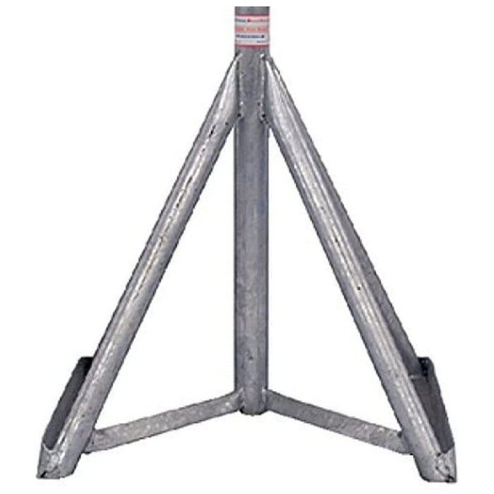 Brownell SB1GBASE Galvanized Sailboat Stand Baseonly 64"-81"
