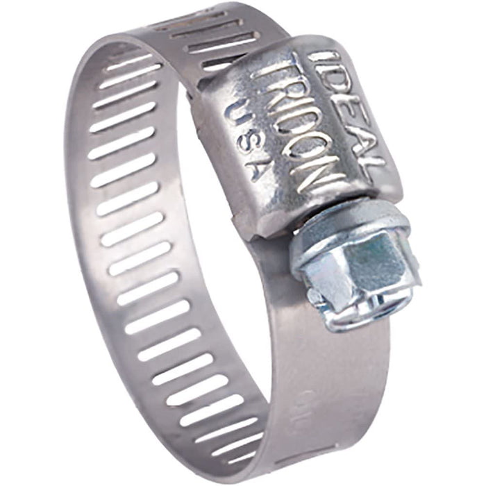 Seachoice 50-23353 Stainless-Steel Mini Hose Clamps, 5/16" Band, Size #5, 10/Bx