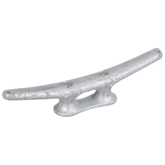 Seachoice 30630 Open Based Galvanized Dock Cleat, 12"
