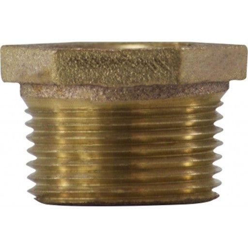 Midland 44-530 Bronze Hex Bushing 2" x 1-1/4"