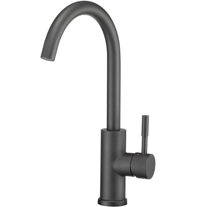 Dura Faucet DF-MK531LK-MB DFMK531LKCP Streamline Kitchen Faucet, Chrome
