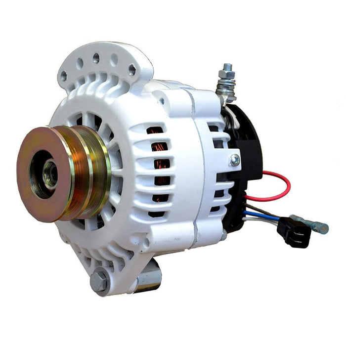 Balmar 621-120-DV Alternator 120 AMP 12V 1-2" Single Ft Spindle Mount Dual Vee, Pulley w/Isolated Ground