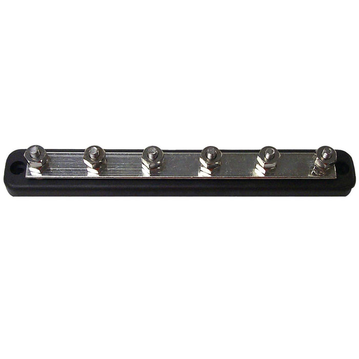 Sierra FS46450 6 Gang 1/4" Stud Type Bus Bar, 150 Amp
