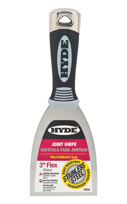 Hyde Tools 6358 Pro Stainless Series Joint Knife