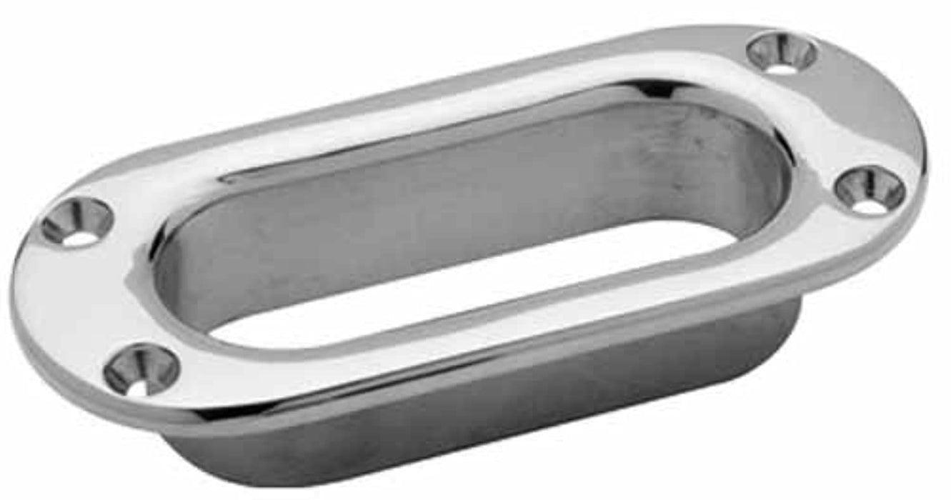 Attwood 66223-3 Oval Hawse Pipe Stainless Steel
