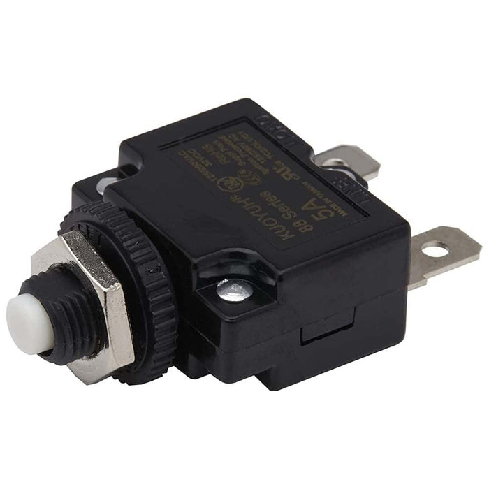Seachoice 13421 Mini Push to Reset Circuit Breaker, 30 AMP