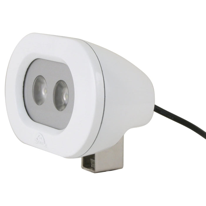 Scandvik 41435P Compact Bracket Mt. LED Spreader Light
