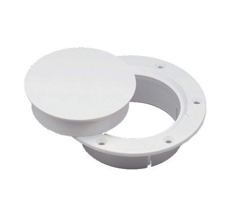 Marinco N10864DW Snap-In Deck Plate, White