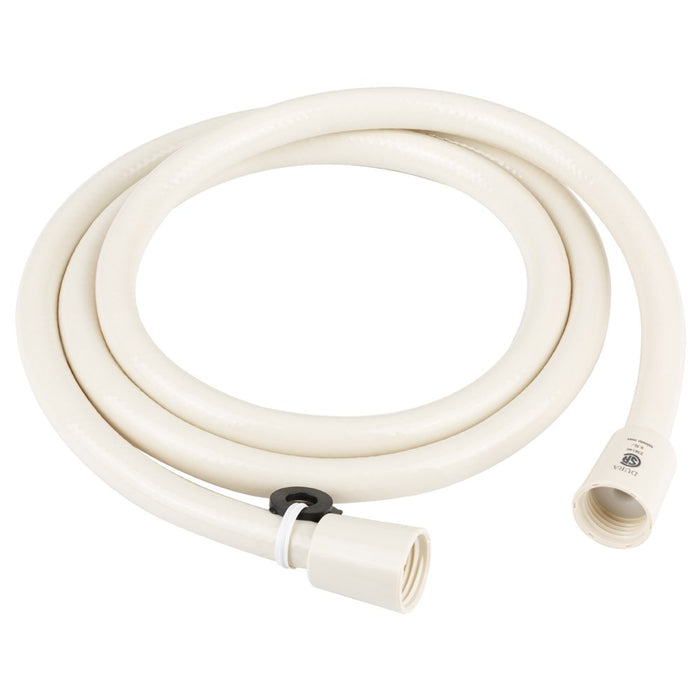 Dura Faucet DF-SA230-BQ 60" Vinyl Shower Hose, White