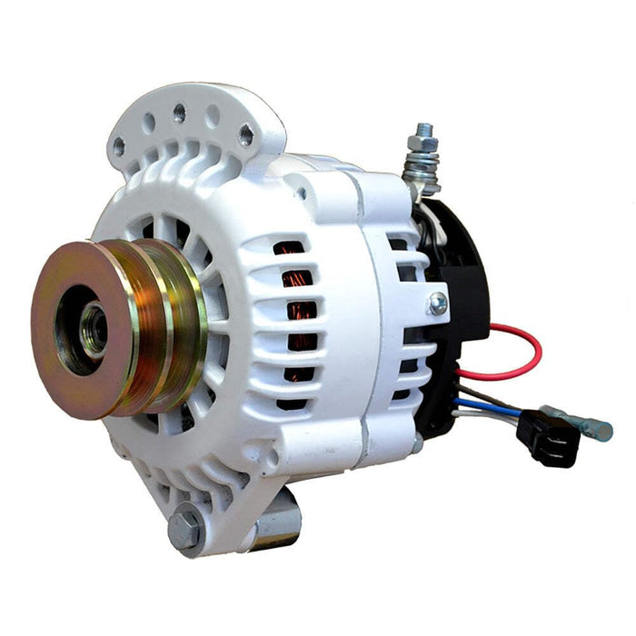 Balmar 621-100-DV Alternator 100 AMP 12V 1-2" Single Ft Spindle Mount Dual Vee, Pulley w/Isolated Ground