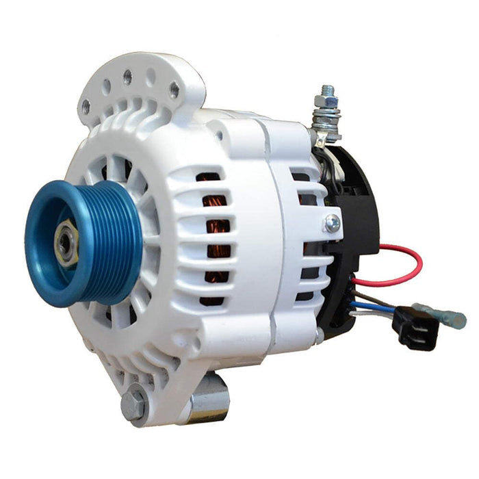 Balmar 621-100-J10 Alternator 100 AMP 12V 1-2" Single Ft Spindle Mount J10, Pulley w/Isolated Ground