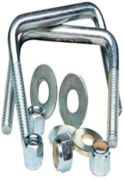 Tie Down Engineering 86208 Zinc Plated Square U-Bolt Kit