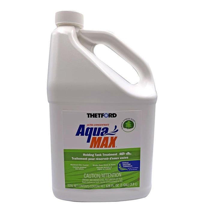 Thetford 96678 Aquamax Holding Tank Treatment, 1 Gal. Liquid, Summer Cypress Scent