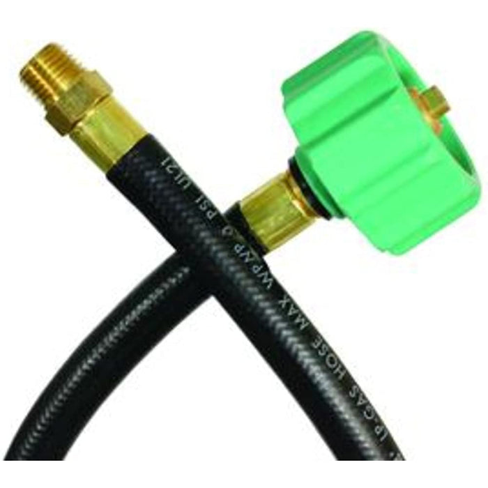 JR Products 07-31555 RV Thermoplastic Pigtail Hose w/ 1/4" Male Pipe Thread End