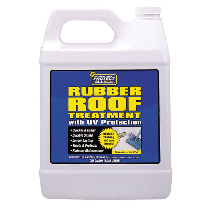 Protect All 68128 Rubber Roof Treatment With UV Blocker, Gal.