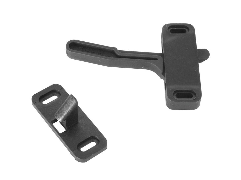 RV Designer E297 Black Left Hand Phillips RV Screen Door Latch