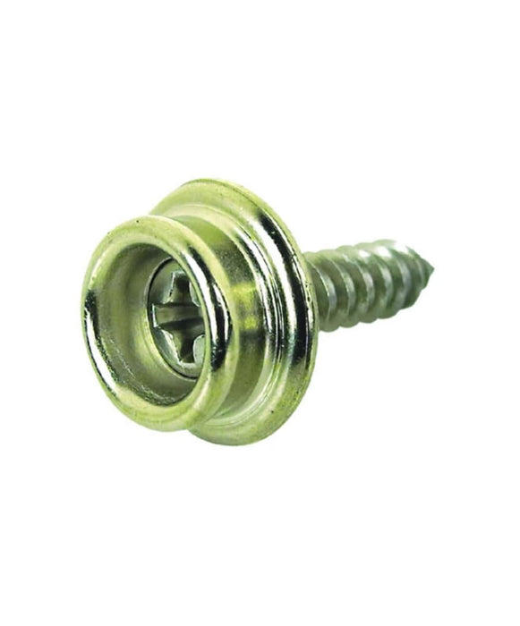 Seachoice MP7251SC SS Button Stud w/ Tapping Screw #8 x 5/8", Qty. 6