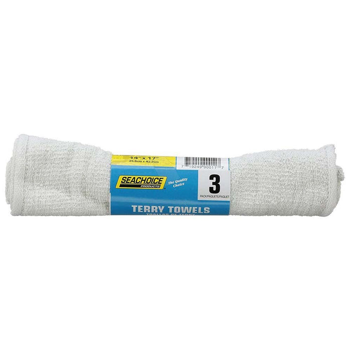Seachoice 7-90011-SC Terry Towels, 3-pk. Roll