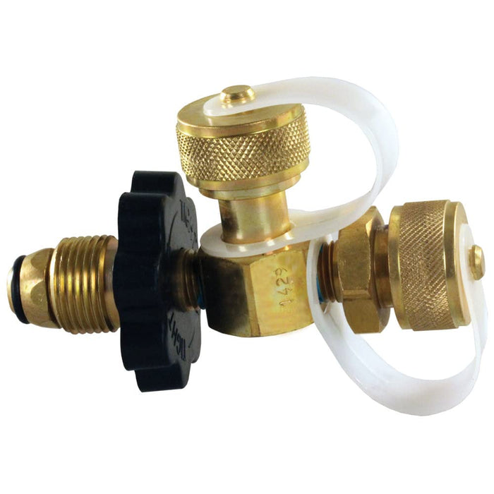 JR Products 07-30195 RV POL Cylinder Branch Tee with Handwheel