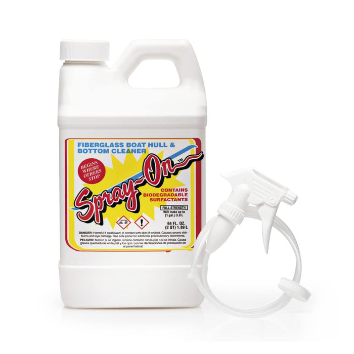 Toonbrite F1000 Spray-On, Fiberglass Cleaner, 1/2 Gal.