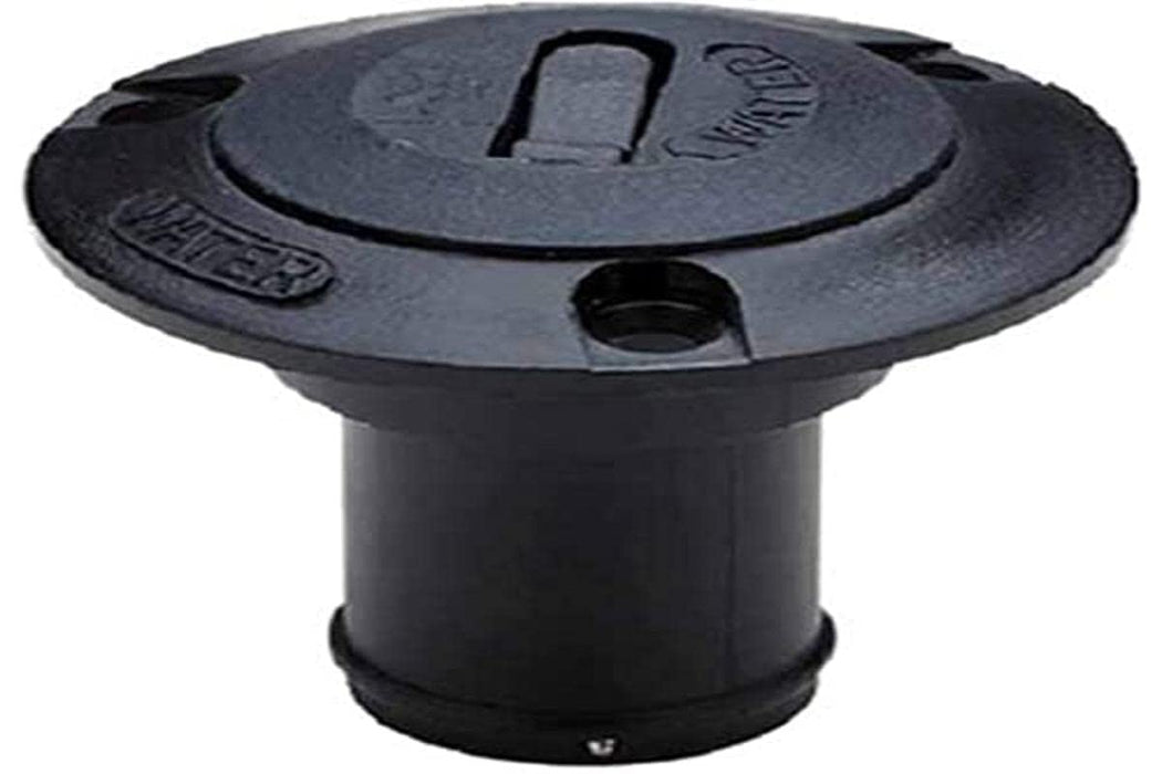 Seachoice 32101 Nylon Deck Fill With Cap (Beaded Chain Tether) For 1-1/2" Hose