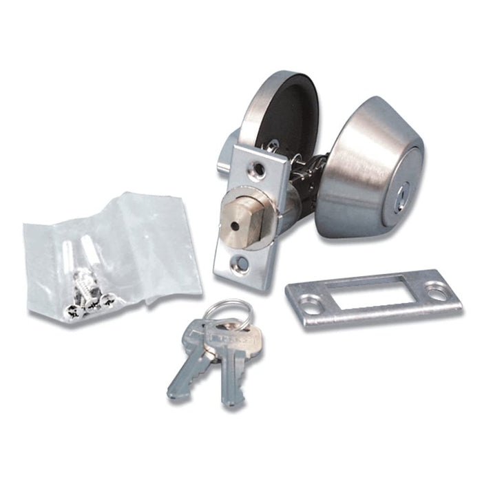 Valterra L32CS3008 SS 3 Way Universal Single Cylinder RV Lock Unlock Deadbolt