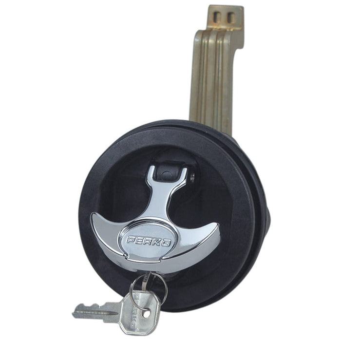 Perko 1091DP4BLK T Handle Flush Lock, Black