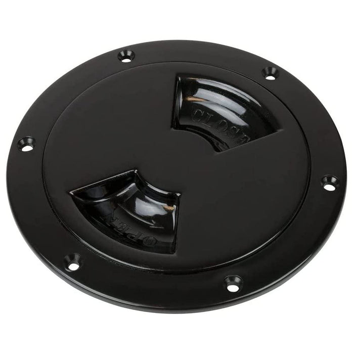 Sea Dog 336365-1 Quarter-Turn Deck Plate w/Internal Collar