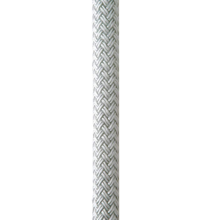 New England Ropes 50502000025 Double Braided Dockline, 5/8" x 25' White