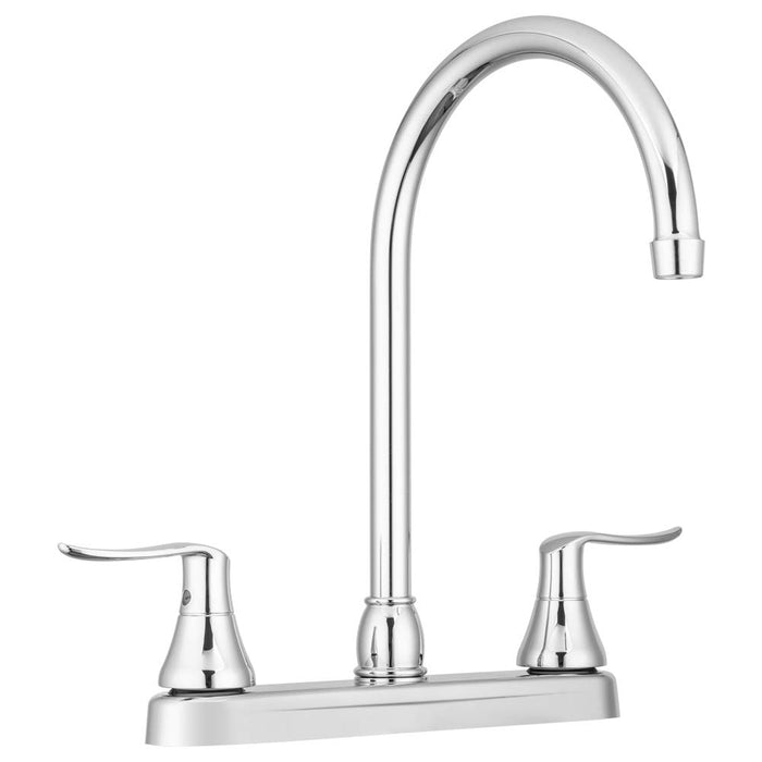 Dura Faucet DF-PK330HLH-CP Elegant J-Spout Kitchen Faucet, Chrome