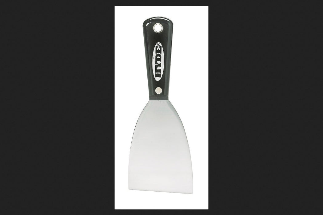 Hyde Tools 2350 Black & Silver Scraper 3" Flex