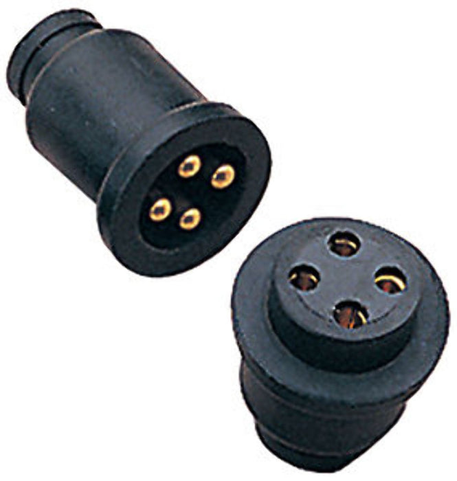 Sea Dog 426164-1 Sea-Dog Polarized Molded Electrical Connector, 4-pin