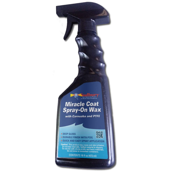Rule 418 Sudbury Miracle Coat Spray Wax, 16 oz.