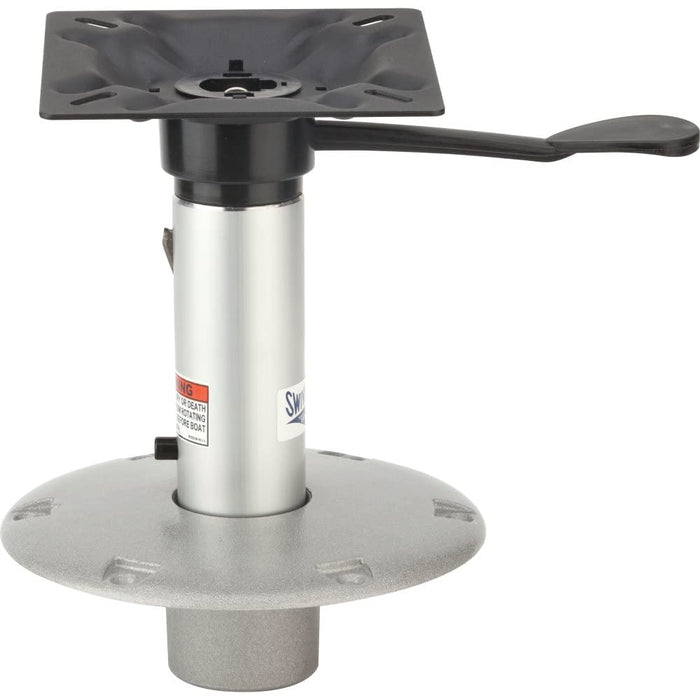Attwood 23815-7 SwivlEze 238 Pedestal Kit Includes Seat Mount, Post and 9" Base